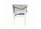 Çevre Dostu Textilene Açık Katlanabilir Sandalye Alüminyum İstiflenebilir Veranda Sandalyeleri